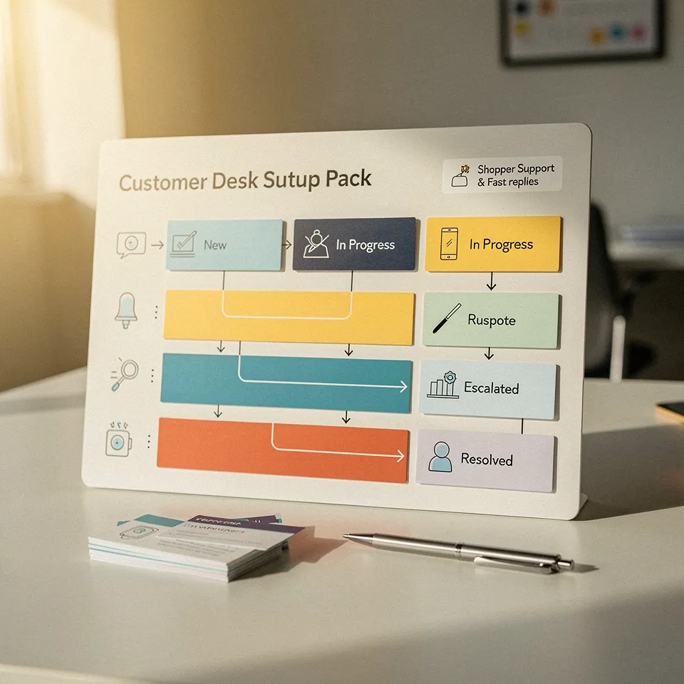 Customer Desk Setup Pack